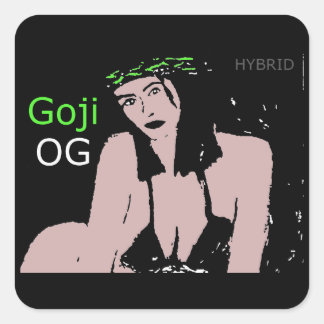 Goji OG HYBRID Quadratischer Aufkleber