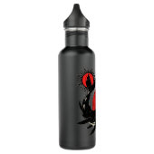 Gojira Whale Sun Moon Premium Edelstahlflasche (Links)