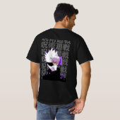 Gojo - Jujutsu T-Shirt (Schwarz voll)