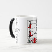 Gojo Satoru Infinity Hand Tasse – Grenzenlose Mach (Vorderseite Links)