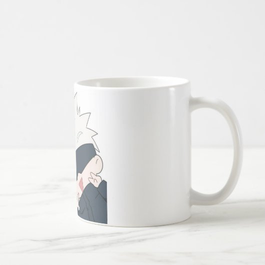 "Gojo Satoru mit Adorable Cat Tasse" Kaffeetasse (Rechts)