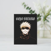 Gojo Satoru Postkarte (Stehend Vorderseite)