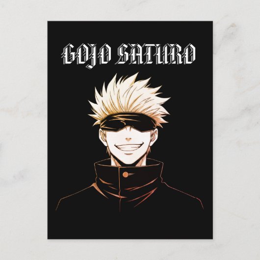 Gojo Satoru Postkarte (Vorderseite)