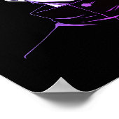 Gojo Saturo Anime  Poster (Ecke)