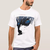 Gojo Saturo Anime White T - Shirt (Vorderseite)