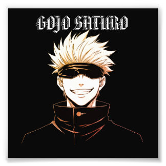 Gojo Saturo  Fotodruck