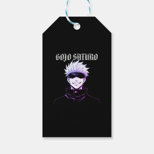Gojo Saturo Geschenkanhänger (Rückseite)