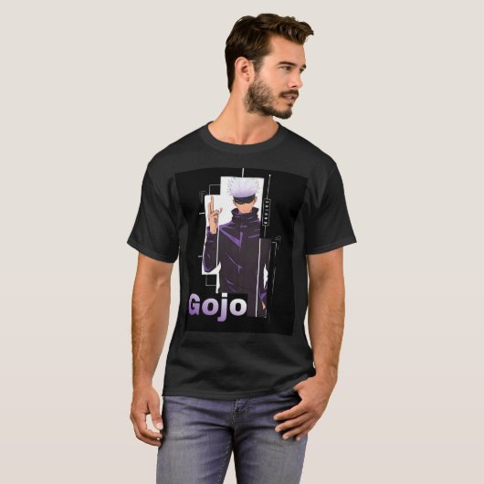 Gojo saturo T - Shirt (Vorne ganz)