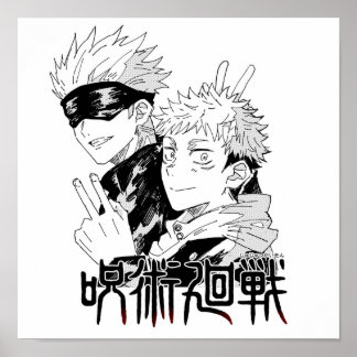 Gojo und Yuji Poster