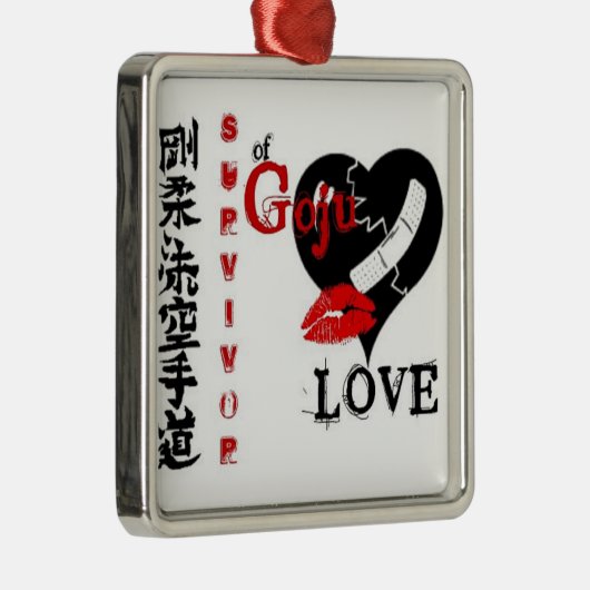 Goju Liebe Ornament Aus Metall (Rechts)