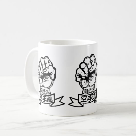 Goju Ryu Fest Kaffeetasse (Vorderseite Links)
