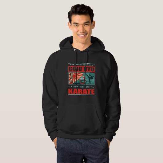 Goju Ryu Karate Japan Style Design Hoodie (Vorne ganz)