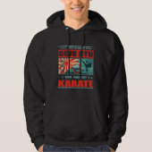 Goju Ryu Karate Japan Style Design Hoodie (Vorderseite)