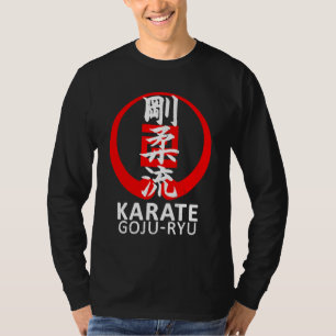 Goju Ryu Karate Symbol Kanji Japan Martial Vintage T-Shirt
