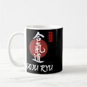 Goju Ryu Karate Uniform Goju Ryu Uniform Calligrap Kaffeetasse (Links)
