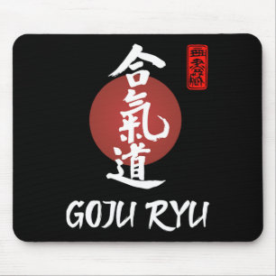 Goju Ryu Karate Uniform Goju Ryu Uniform Calligrap Mousepad