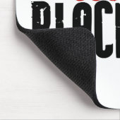 Goju Ryu schwarzer Gürtel Mousepad (Ecke)