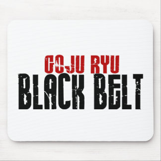 Goju Ryu schwarzer Gürtel Mousepad