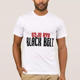 Goju Ryu schwarzer Gürtel T-Shirt