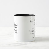 Gokai - die 5 Prinzipien des Reiki Tasse (Zentrum)
