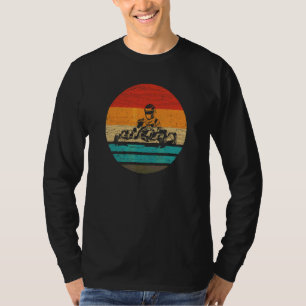 Gokart im Retro-Stil Vintage 12 T-Shirt