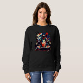 Gokart Rennen Sweatshirt (Vorne ganz)