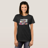 Gokart Track Karting Cat Kitty Kitten T-Shirt (Vorne ganz)