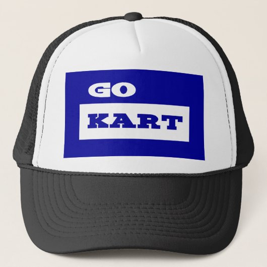 Gokart Truckerkappe (Vorderseite)