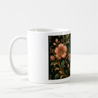 Gol Bano Kollektion | Elegante Blumenvase-Tasse |  Kaffeetasse