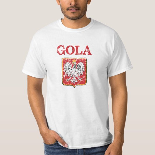 Gola Familienname T-Shirt (Vorderseite)
