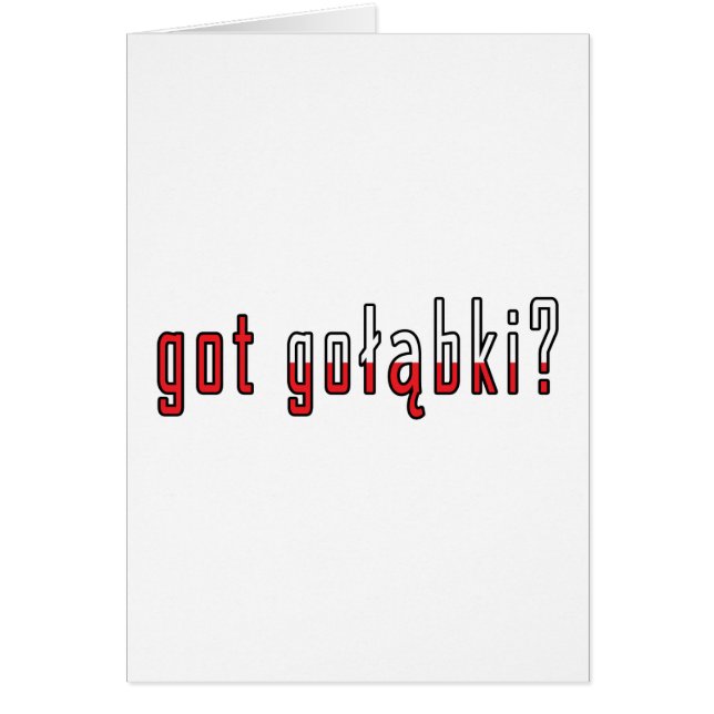 Golabki got? Flagge (Vorne)