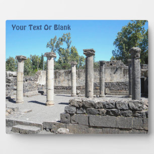 Golan Katzrin Synagogue Fotoplatte