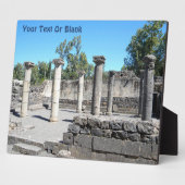 Golan Katzrin Synagogue Fotoplatte (Seite)