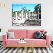 Golan Katzrin Synagogue Leinwanddruck (Insitu (Wohnzimmer))