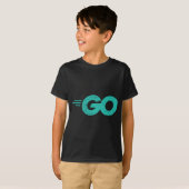 Golang Go Programmiersprache - Go Logo für Go De T-Shirt (Vorne ganz)