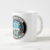 Golang Gopher, Go Sprachmaskottchen. Programmierun Jumbo-Tasse (Vorderseite Rechts)