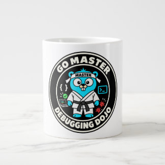 Golang Gopher, Go Sprachmaskottchen. Programmierun Jumbo-Tasse