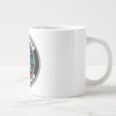 Golang Gopher, Go Sprachmaskottchen. Programmierun Jumbo-Tasse (Rechts)