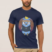 Golang Gopher im Cyberpunk-Stil T-Shirt (Vorderseite)