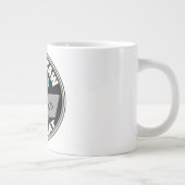 Golang Gopher Jesus Meme Jumbo-Tasse (Rechts)