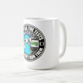 Golang Gopher Test Meme Kaffeetasse (VorderseiteRechts)