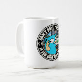 Golang Gopher Test Meme Kaffeetasse (Vorderseite Links)