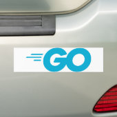 Golang-Logo (Go-Programmiersprache) Autoaufkleber (Auf Auto)