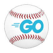 Golang-Logo (Go-Programmiersprache) Baseball (Rückseite)
