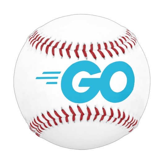 Golang-Logo (Go-Programmiersprache) Baseball (Vorderseite)