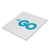Golang-Logo (Go-Programmiersprache) Fliese (Seite)