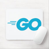 Golang-Logo (Go-Programmiersprache) Mousepad (Mit Mouse)