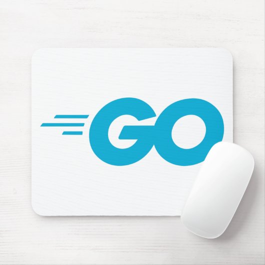 Golang-Logo (Go-Programmiersprache) Mousepad (Mit Mouse)