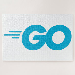Golang-Logo (Go-Programmiersprache) Puzzle