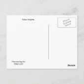 Golanhöhen Postkarte (Rückseite)
